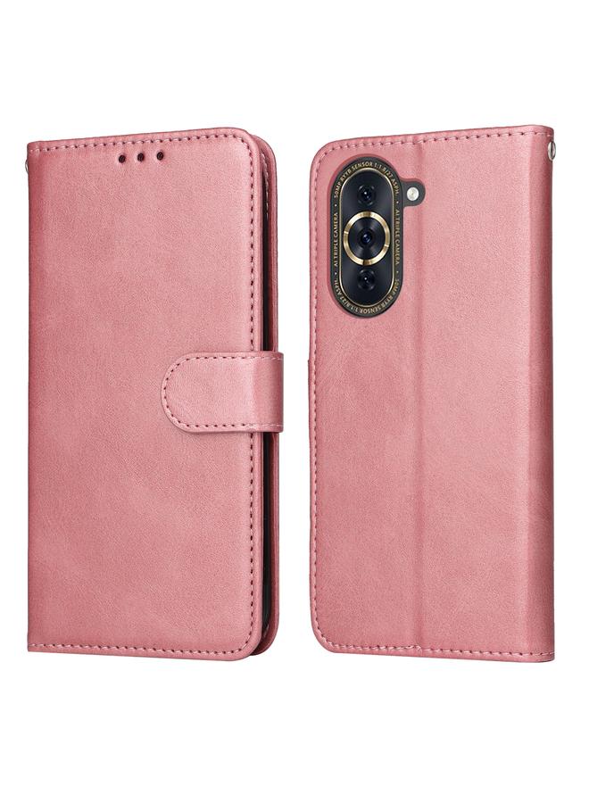 Green Tiger Case For Huawei nova 10 Classic Calf Texture Flip Leather Phone Case - Image 1