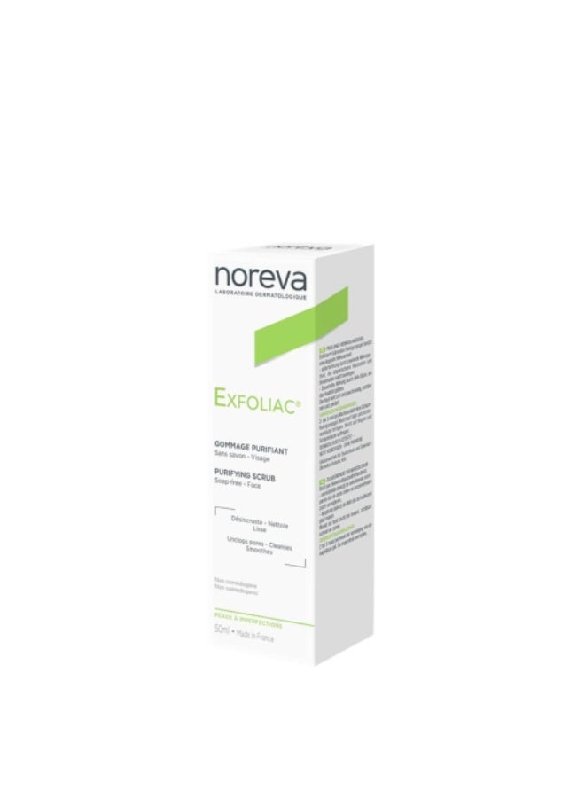 Noreva Exfoliac Purifying Scrub 50ml - Image 2