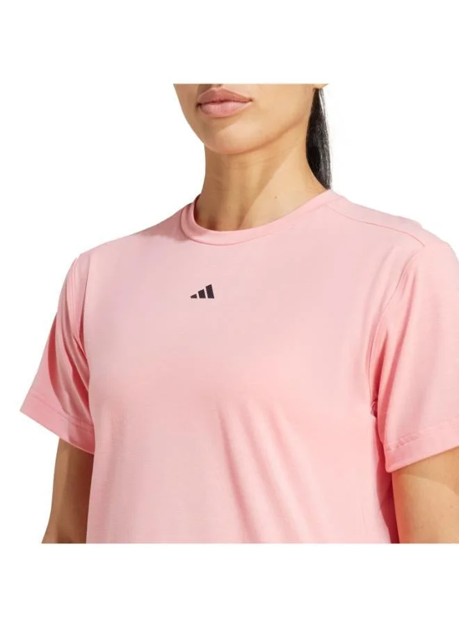 Adidas SEPISP PrimeLift Back-Cutout 3-Stripes T-Shirt for Women | Best Price UAE