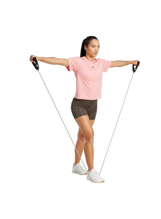 اديداس تيشيرت برايم ليفت بفتحة ظهر وخطوط ثلاثة - Image 5