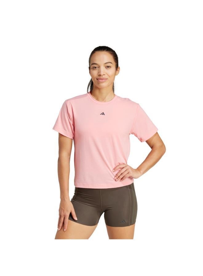 اديداس تيشيرت برايم ليفت بفتحة ظهر وخطوط ثلاثة - Image 1