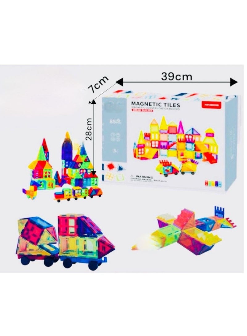 "Magnetic Tiles Building Blocks Set 