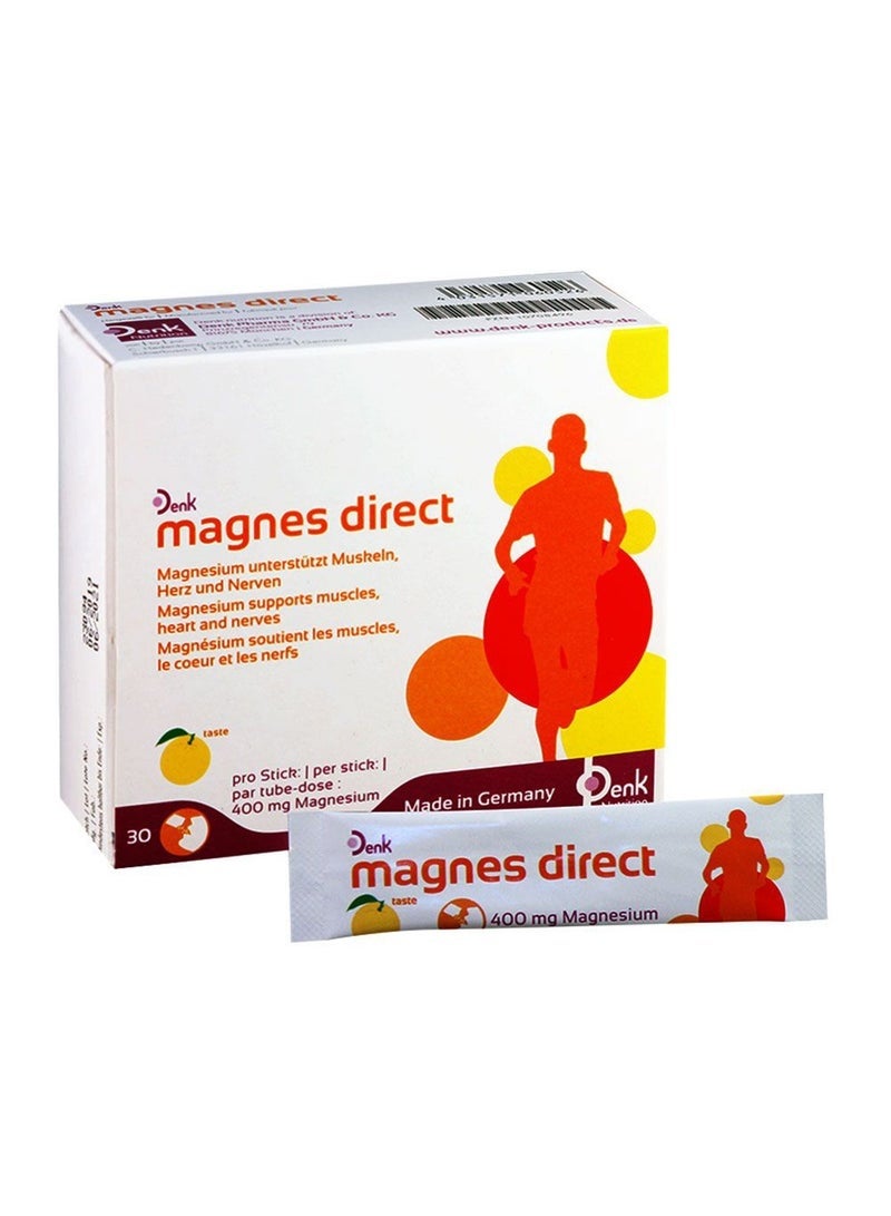 Magnes Direct 400Mg Oral Sachet 30'S