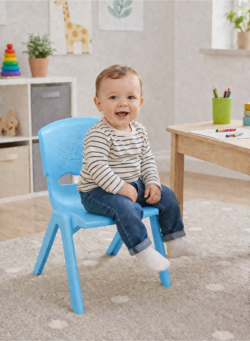 TOTOJOY Colorful Stackable Kids Plastic Chairs – Lightweight, Durable Toddler Seating for Home, School, Daycare & Outdoor Use | Easy-Clean, Ergonomic, Heavy-Duty (Up to 100kg) - Image 1
