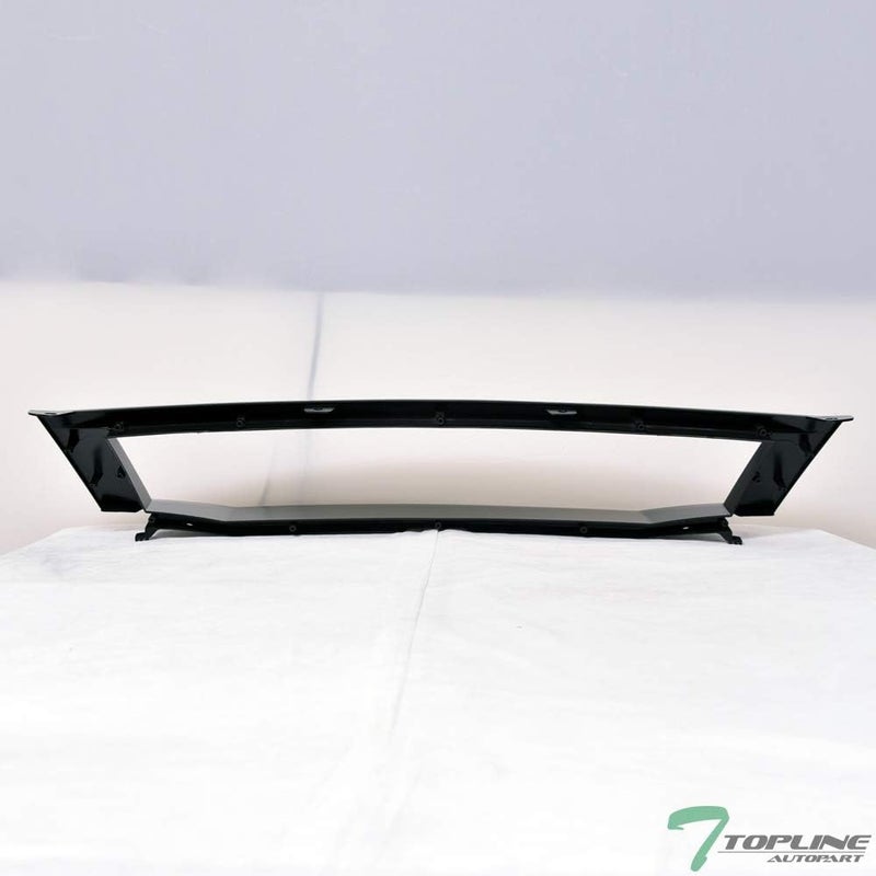 TLAPS Matte Black T-R Aluminum Mesh Front Bumper Grill for 2008-2010 Honda Accord Sedan - Image 3