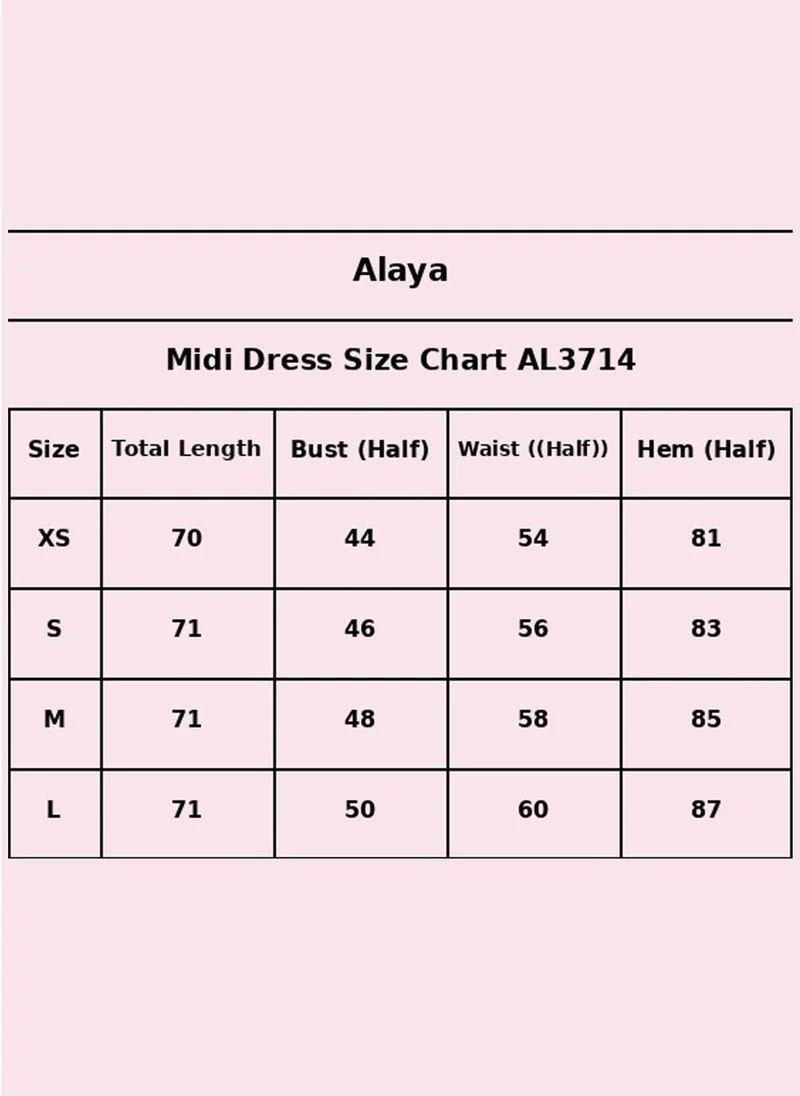 Alaya white Women Embroidered  Modal Midi Dress -AL3714 for Women | Best Price UAE
