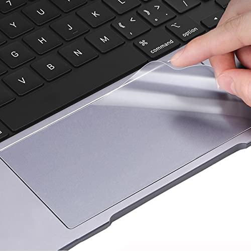 imComor [2PCS] MacBook Pro 16 Inch Trackpad Protector for 2025 2024-2021 MacBook Pro 16" M4 M3 M2 M1 Pro/Max A3403 A3186 A2991 A2780 A2485 Anti-Scratch Waterproof Touch Pad Cover Skin Accessories, Clear - Image 1