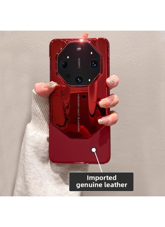 Generic - [Seconds Become Extraordinary Guru] For Huawei Mate60pro Phone Case Plain Leather Mate60RS Ultra-thin Anti-drop 60pro All-inclusive Lens Mate50 Male 40pro Female Protective Case 30-Color:[collect + Add To Cart] Enjoy Priority Delivery + Lifetime Vip Service-Applicable Models:For Huawei Mate 50 Pro - Image 1