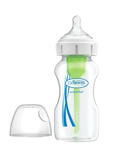 Dr. Brown’s PP Wide-Neck Options And Bottle, 9 oz/270 ml, Pack of 1