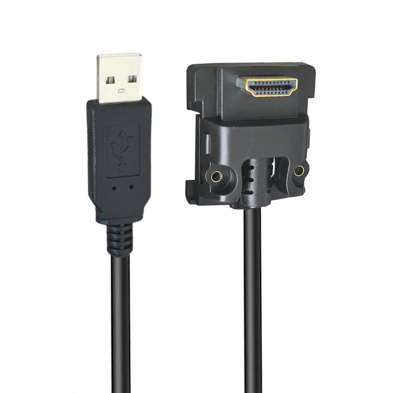2M USB 2.0 Right Angled HDTV Cable For POS Terminals IPP3320 IPP350 ISS250 Durable - Image 4
