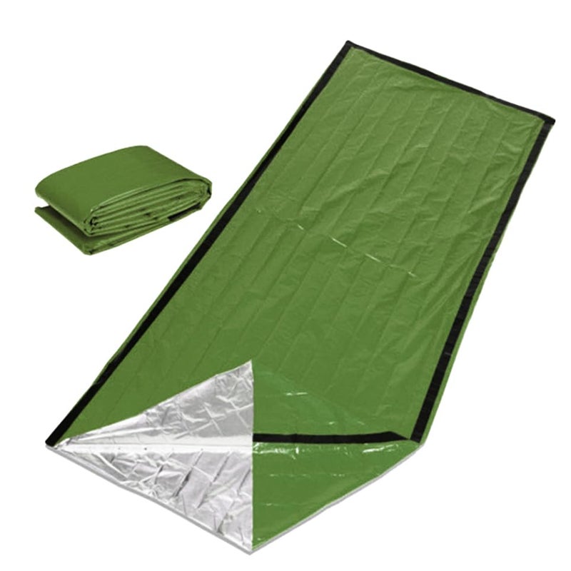 Emergency Sleeping Bag Compact Lightweight Multi Purpose Thermal Survival Bag - Image 2