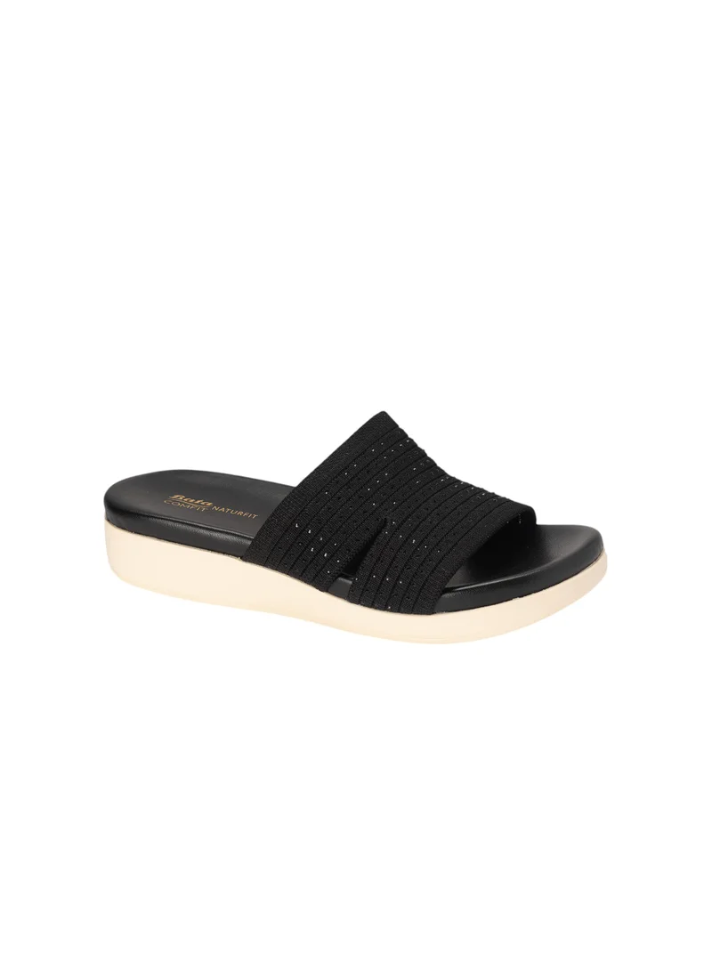 Bata Comfit Embellished Slip-On Sandals