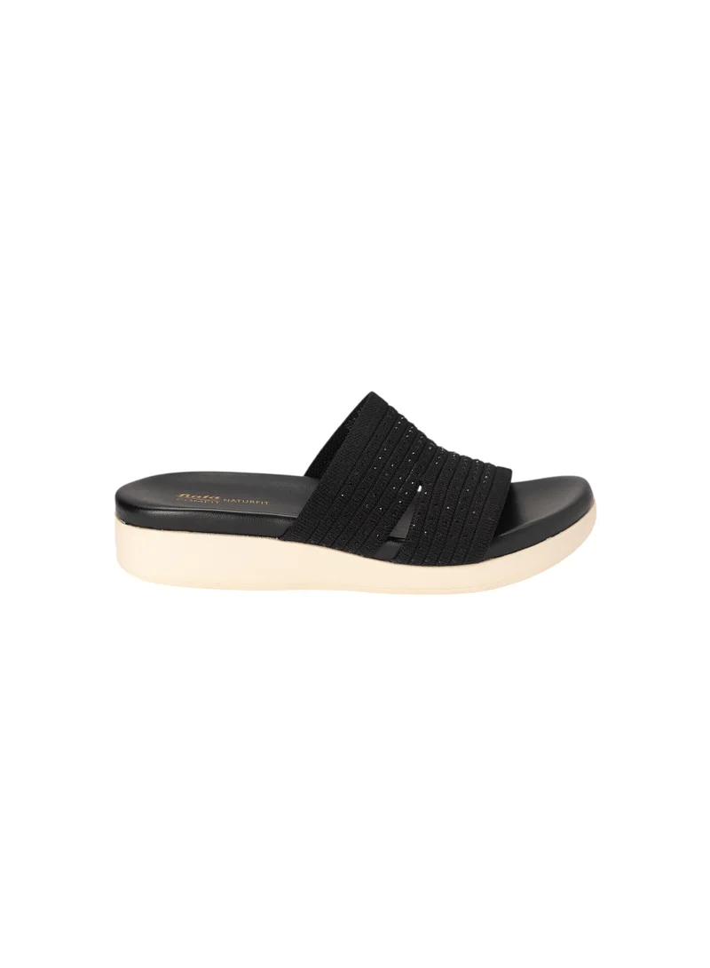 Bata Comfit Embellished Slip-On Sandals