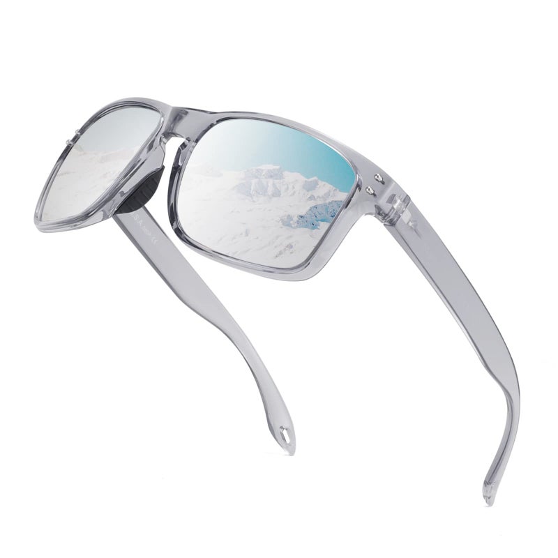 FEISEDY FEISEDY Classic Polarized Square Sunglasses Men Women UV Protection Sun Glasses Cycling Driving Sports Glasses B2234  - Image 1