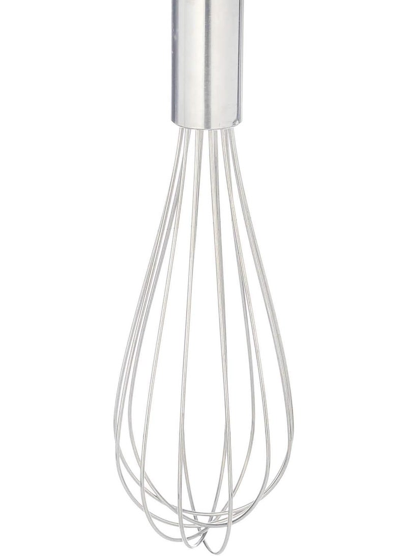 Generic Stainless Steel Hand Whisk – Durable Manual Egg Beater for Mixing Eggs, Cream, Sauces & Light Batter – Easy-to-Clean Kitchen Whisk with Comfortable Handle - Image 3