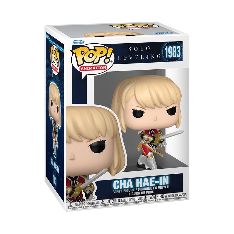 Funko Pop! Animation: Solo Leveling - Cha Hae-in - Collectable Vinyl Figure - Gift Idea - Official Merchandise - Toys for Kids & Adults - Anime Fans - Model Figure for Collectors and Display - Image 1