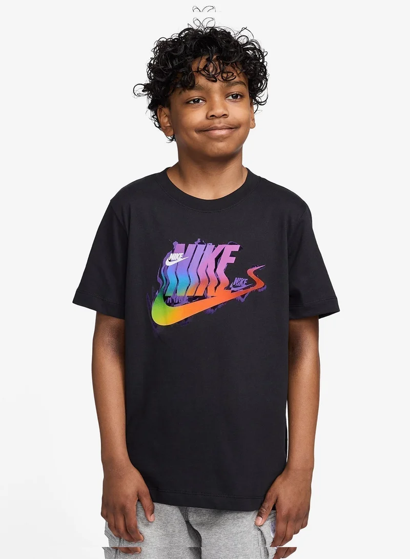 نايكي تيشيرت أطفال إن إس دبليو كرييت إف دبليو كونكت