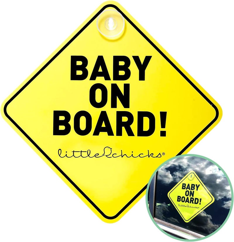 Little Chicks Baby on Board Sign - Image 5