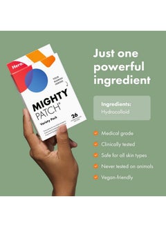 Mighty Patch ™ Variety Pack From Hero Cosmetics - Hydrocolloid Acne Pimple Patches For Covering Zits And Blemishes, Spot Stickers For Face And Skin, Korean Skin Care, 26 Ct  - Image 2