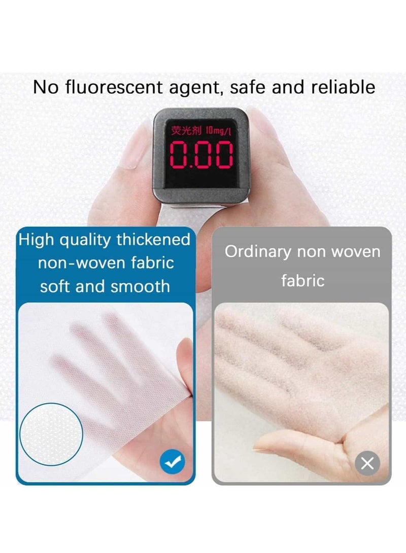 Anmi 2 Packs Disposable Bed Sheets  (King Size 90×86 Inch) - Portable Travel Bedding  Set with 2 Bed Sheet 2 Quilt Cover and 4 Pillowcase | Hygienic Hotel Essentials for Business Trips, Hajj/ Umrah  - White - Image 5