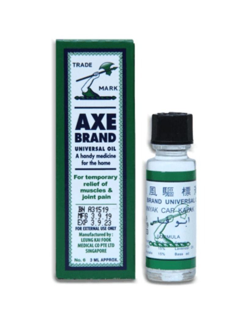 Axe Universal Oil For Temporary Relief Of Muscles & Joint Pain 3ml  - Image 1