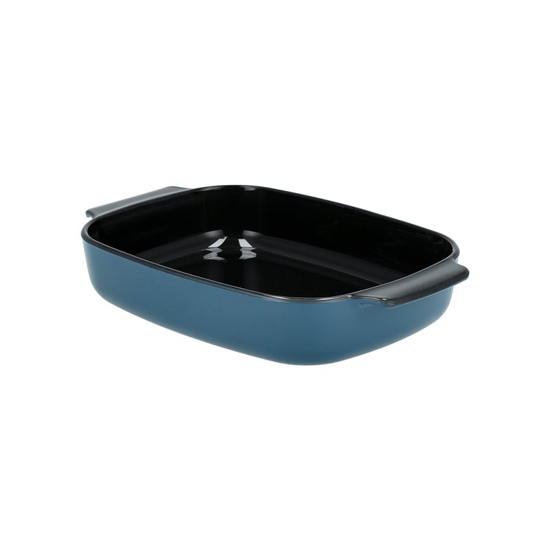 ألبرتو البرتو صحن فرن زجاج أزرق 2.7 لتر - Image 2