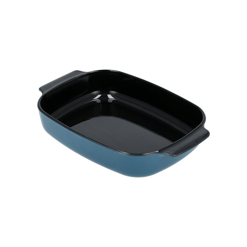 ألبرتو البرتو صحن فرن زجاج أزرق 2.7 لتر - Image 3