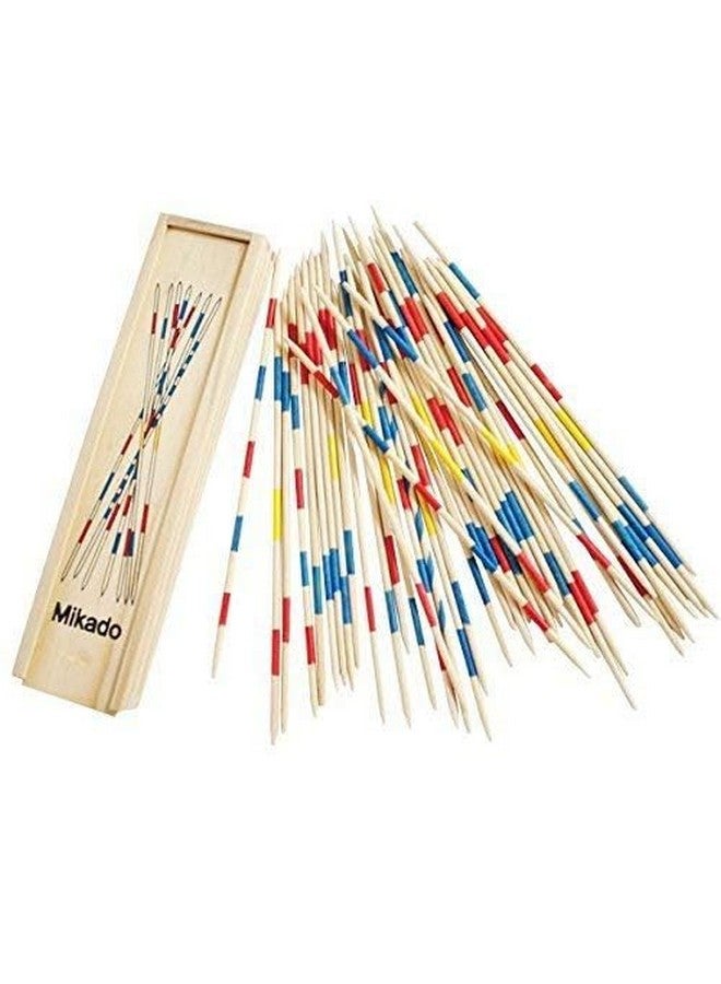 Trinkets & More Trinkets & More - Mikado | Wooden 31 Pick-Up Sticks | Best Return Gift | Fun Family Indoor Board Game for Adults and Kids 5+ Years (Pack of 1) - Image 2