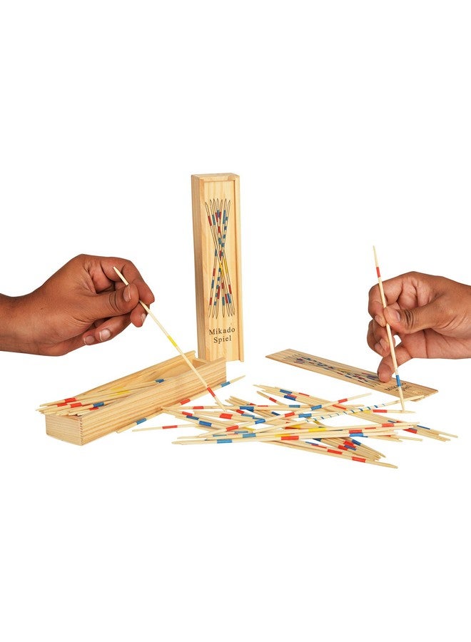 Trinkets & More Trinkets & More - Mikado | Wooden 31 Pick-Up Sticks | Best Return Gift | Fun Family Indoor Board Game for Adults and Kids 5+ Years (Pack of 1) - Image 4