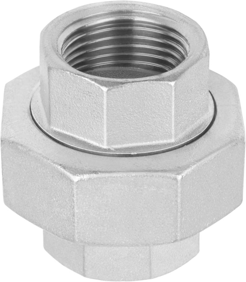 Pysrych Avanty Stainless Steel 304 Cast Pipe Fitting, Union, 1/4" NPT Female - Image 4