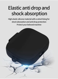 Generic Earphone Protective Case Suitable For Xiaomi Redmi Buds 5 Cover Shockproof Shell Washable Silicone Housing Anti Dust Sleeve Frame (Black)  - Image 4