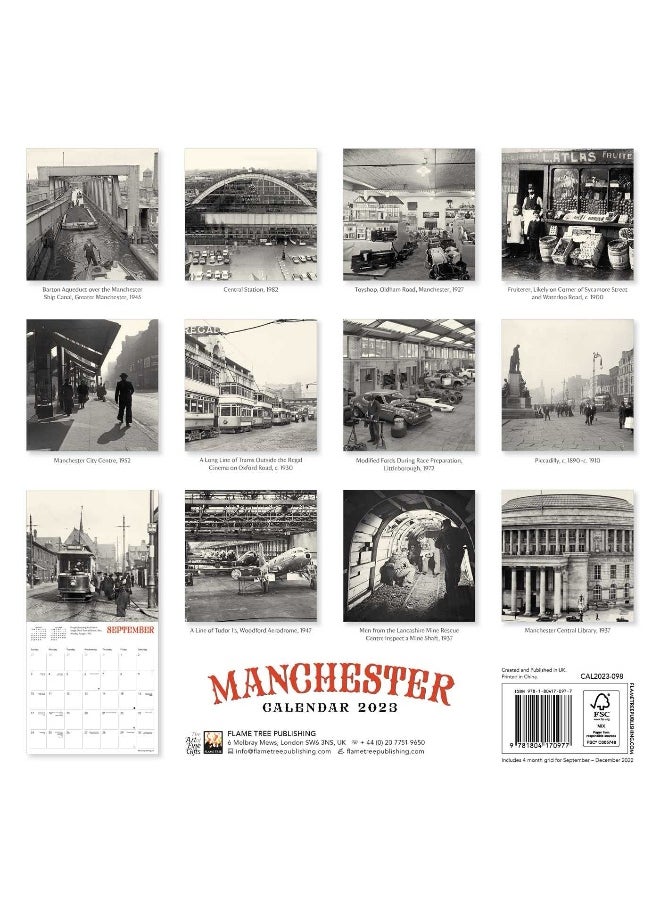 null - Manchester Heritage Wall Calendar 2023 (Art Calendar) - Image 1