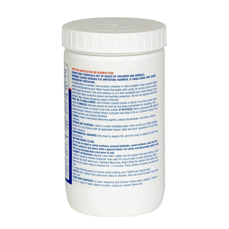 Evolve Concentrated Bleach Tablet Bulk Size 240 Tablets 1 Pack Original Scent - Image 2