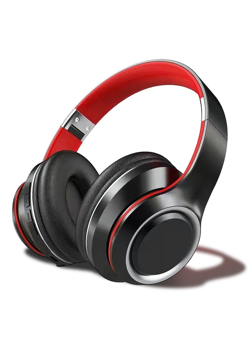 HEROCKX Wireless Headphone Bluetooth Headset Premium Foldable Headphone - Superior Sound Quality & Comfort. Black - Image 1
