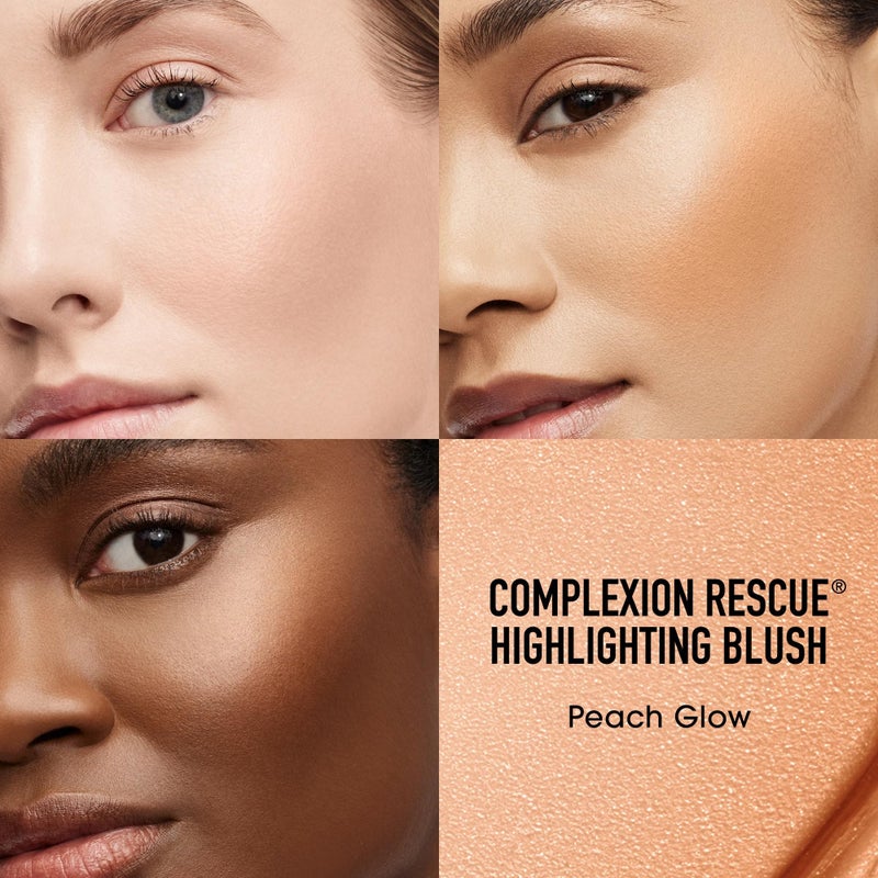 bareMinerals Complexion Rescue Highlighting Liquid Blush, Liquid Highlighter + Blush Hybrid, Buildable, Gel-Cream, Liquid Blush for Cheeks, All Day Wear, Vegan - Image 2