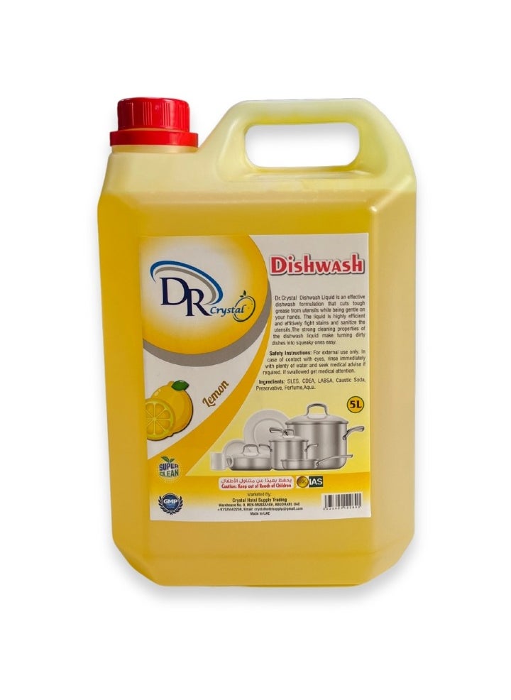 Clear Liquid Dishwashing Soap, 5 Liters - pzsku/ZD1B0C79C71338F70CB69Z/45/_/1713593594/858e150d-5614-4d7f-b690-731bee8a3258