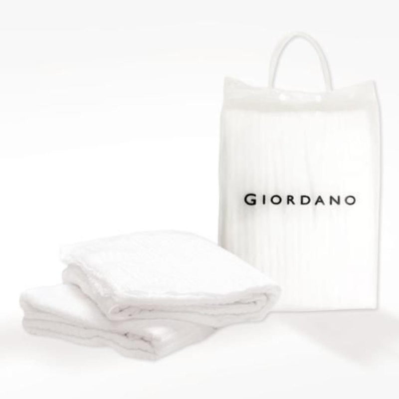 جيوردانو طقم إحرام فاخر للرجال - أبيض