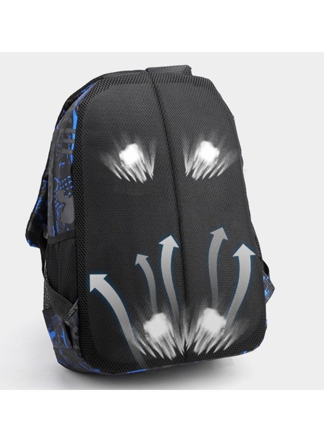 جيجيرو 3 قطع حقائب مدرسية، حقيبة ظهر مدرسية للأطفال، حقائب مدرسية للمراهقين، حقيبة ظهر ذات سعة كبيرة، حقائب ظهر مقاومة للماء، حقيبة مدرسية 3 في 1، حقيبة غداء ومقلمة - Image 3