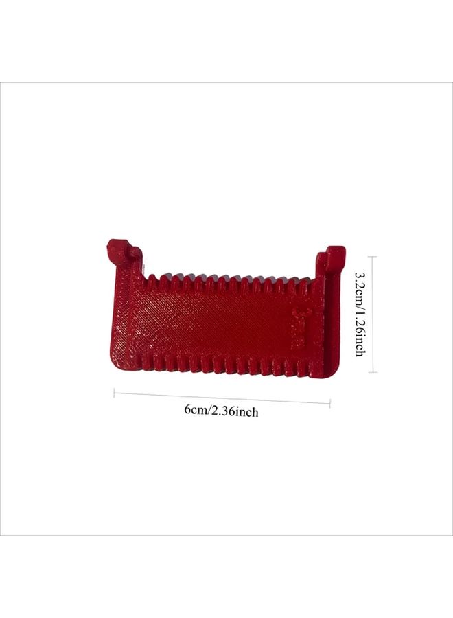 Manual Sewing Machine Stitching Tool Red 3mm Non Slip Grip for Repair Tailoring DIY - Image 3