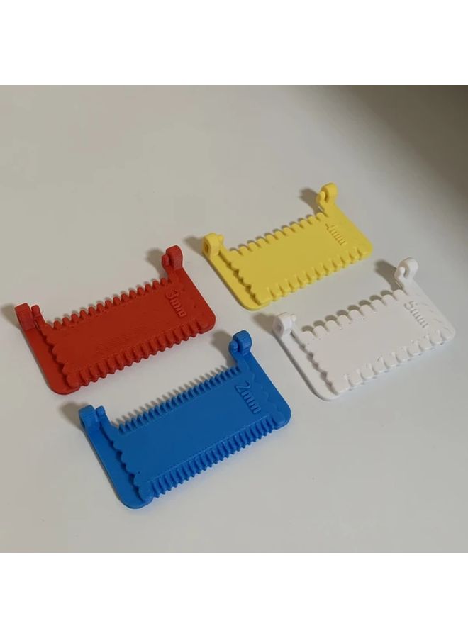 Manual Sewing Machine Stitching Tool Red 3mm Non Slip Grip for Repair Tailoring DIY - Image 1