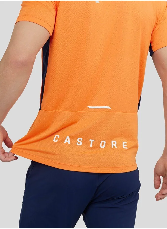 CASTORE Men’S Short Sleeve Mesh Mix T Shirt - Ibis