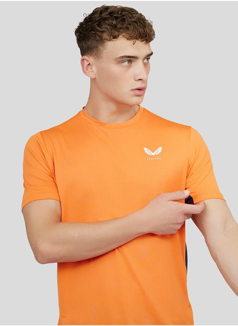 كاستور Men’S Short Sleeve Mesh Mix T Shirt - Ibis