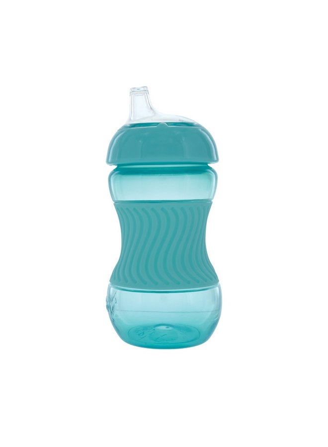 Nuby No Spill 6oz/180ml Mini Gripper Soft Silicone Spout Cup, 3 Pack, Girls, 6m+, BPA Free - Image 2