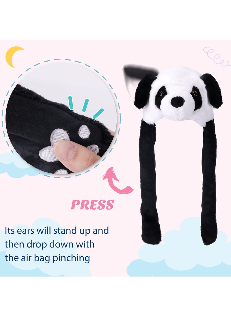 Generic - Animal Hat, Funny Plush Animal Hat with Ears Movable Jumping, Dress Up Cosplay Party, Cute Cap Unisex Gift for Kids Adults Party, 50cm - Image 1