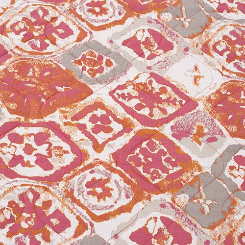 maspar Eclectic Treasures Abstract Polycotton Double Comforter 265x228 cm Red - Image 3