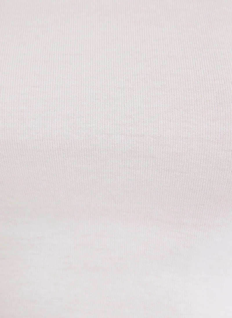 مافي White Basic Top