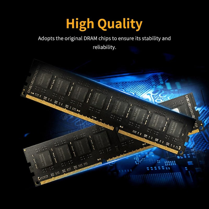 ASint LO-DDR3-1600-4GB Desktop Memory DDR3 1600MHz PC RAM 240Pin Low Power Consumption 4GB - Image 5