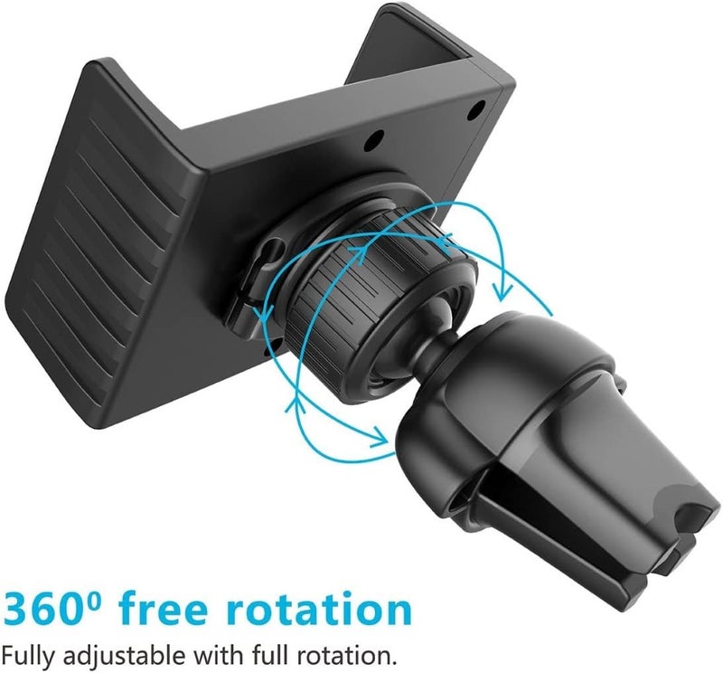 Brave Car Mobile Phone Holder 2-in-1 Universal Air Vent and Dashboard Device Holder with Strong Adhesion - Image 5