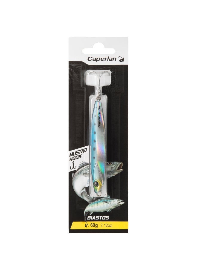 Caperlan Caperlan BY DECATHLON,Fishing Lure Casting Jig Biastos 60G - Blue  - Image 1
