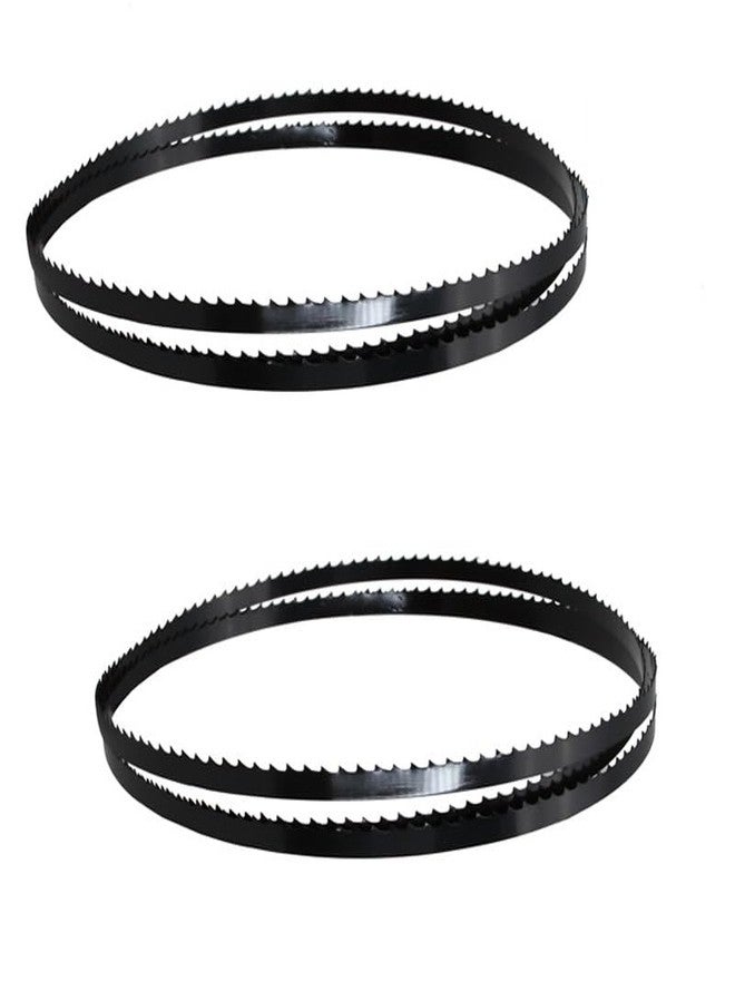 FOXBC 72 Inch X 1/4 Inch X 14 TPI Bandsaw Blades Wood Cutting for Delta 28-140, Wen 3962 10-inch Band Saw - 2 Pack - Image 2